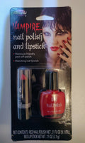 VAMPIRE NAIL POLISH AND LIPSTICK
